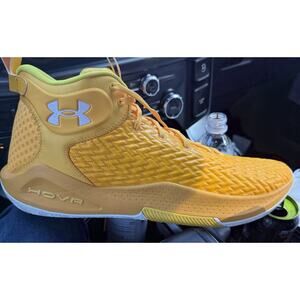 Under Armour HOVR Havoc 4 Clone Taxi/White 3025996-700 Size 19.5